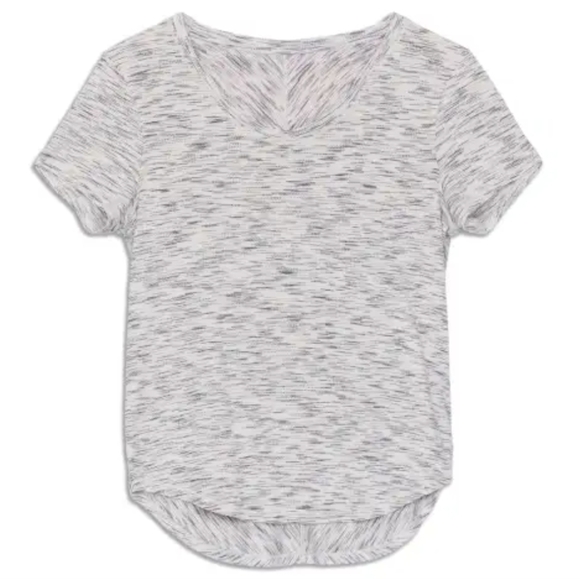 Lululemon Meant To Move Tee Space Dye Grey 4 - Picture 3 of 8